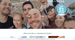 Desktop Screenshot of akademiaejido.com